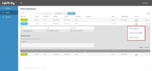 InfoFlo Pay: Client Portal Invoices