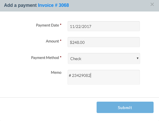 InfoFlo Pay: manual-payments