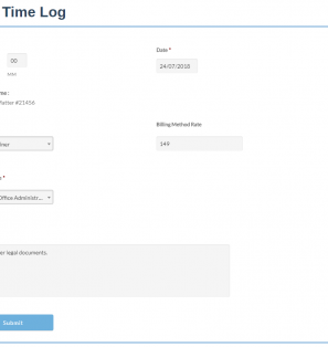 Add Time Log Add Time Log